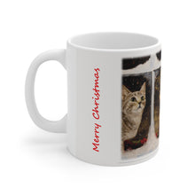 Load image into Gallery viewer, "Christmas Wishes" Ceramic Mug 11oz featuring the art of Bruce Strickland