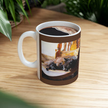 Load image into Gallery viewer, "The Chair" Ceramic Mug 11oz featuring the art of Bruce Strickland