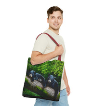 Load image into Gallery viewer, Bear Necessities - Art of Bruce Strickland Tote Bag (AOP) Collection