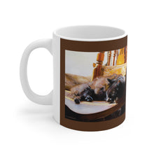 Load image into Gallery viewer, "The Chair" Ceramic Mug 11oz featuring the art of Bruce Strickland