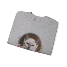 Load image into Gallery viewer, Happy Place - Art of Bruce Strickland - 001 -Cat Sweatshirt,Cat Lover Sweatshirt,Gift for Cat Lover,Funny Sweatshirt,Cat Mom