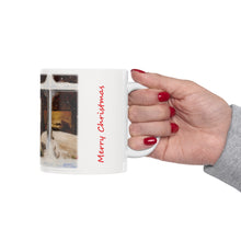 Load image into Gallery viewer, "Christmas Wishes" Ceramic Mug 11oz featuring the art of Bruce Strickland