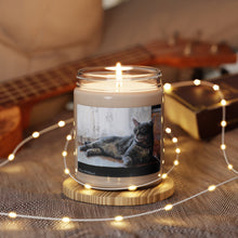 Load image into Gallery viewer, "Benjamin Kitty" Art of Bruce Strickland Collection Scented Soy Candle, 9oz