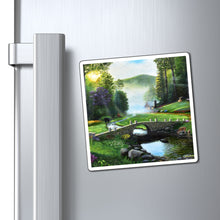 Load image into Gallery viewer, "Morning in Elkmont" Art of Bruce Strickland Collection - Magnet