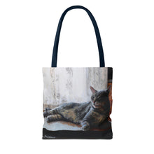 Load image into Gallery viewer, Benjamin Kitty Art of Bruce Strickland Tote Bag (AOP) Collection
