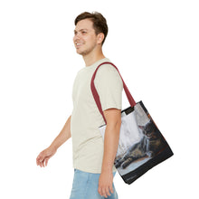 Load image into Gallery viewer, Benjamin Kitty Art of Bruce Strickland Tote Bag (AOP) Collection
