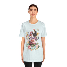Load image into Gallery viewer, Siamese Pearl Floral Cat, Cat Tshirt Flowers,Floral Cat Shirt, Cat T-shirt, Cat Lover T-shirt, Cat Lady Tshirt, Gift for Cat Lover,Cat Mom