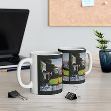 Load image into Gallery viewer, "Never Forget" Ceramic Mug 11oz featuring the art of Bruce Strickland