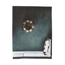 Load image into Gallery viewer, "Lazy Summer Day" Velveteen Plush Blanket featuring the art of Bruce Strickland