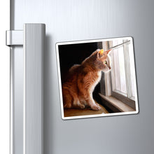 Load image into Gallery viewer, "Purrfect View" Art of Bruce Strickland Collection - Magnet
