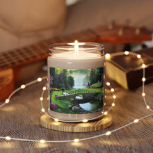 Load image into Gallery viewer, "Morning in Elkmont" Art of Bruce Strickland Collection Scented Soy Candle, 9oz