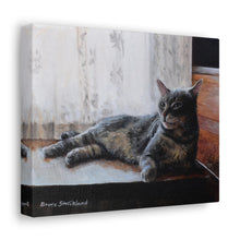 Load image into Gallery viewer, "Benjamin Kitty" Art of Bruce Strickland - Canvas Gallery Wraps