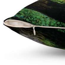 Load image into Gallery viewer, "Bear Necessities" Throw Pillow - featuring the art of Bruce Strickland