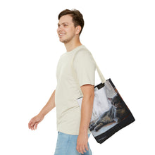 Load image into Gallery viewer, Benjamin Kitty Art of Bruce Strickland Tote Bag (AOP) Collection
