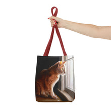 Load image into Gallery viewer, Purrfect View - Art of Bruce Strickland Tote Bag (AOP) Collection