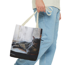 Load image into Gallery viewer, Benjamin Kitty Art of Bruce Strickland Tote Bag (AOP) Collection