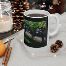 Load image into Gallery viewer, "Bear Necessities" Ceramic Mug 11oz featuring the art of Bruce Strickland