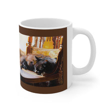 Load image into Gallery viewer, "The Chair" Ceramic Mug 11oz featuring the art of Bruce Strickland
