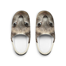 Load image into Gallery viewer, Kitty Step - Women's Indoor Slippers, Cat Slippers, Cat Face Slippers, Kitty Slippers