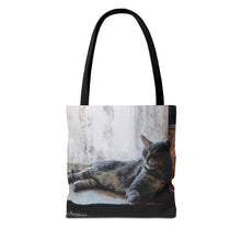 Load image into Gallery viewer, Benjamin Kitty Art of Bruce Strickland Tote Bag (AOP) Collection
