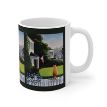 Load image into Gallery viewer, "Never Forget" Ceramic Mug 11oz featuring the art of Bruce Strickland