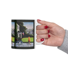 Load image into Gallery viewer, "Never Forget" Ceramic Mug 11oz featuring the art of Bruce Strickland