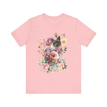 Load image into Gallery viewer, Siamese Pearl Floral Cat, Cat Tshirt Flowers,Floral Cat Shirt, Cat T-shirt, Cat Lover T-shirt, Cat Lady Tshirt, Gift for Cat Lover,Cat Mom