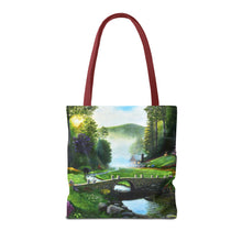 Load image into Gallery viewer, Morning in Elkmont - Art of Bruce Strickland Tote Bag (AOP) Collection