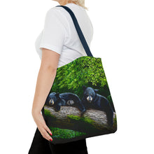 Load image into Gallery viewer, Bear Necessities - Art of Bruce Strickland Tote Bag (AOP) Collection