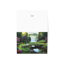 Load image into Gallery viewer, "Morning in Elkmont - Art of Bruce Strickland" Greeting Card 7x5