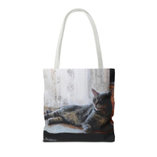 Load image into Gallery viewer, Benjamin Kitty Art of Bruce Strickland Tote Bag (AOP) Collection
