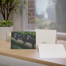 Load image into Gallery viewer, "Bear Necessities - Art of Bruce Strickland" Greeting Card 7x5