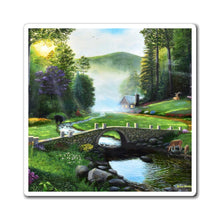 Load image into Gallery viewer, "Morning in Elkmont" Art of Bruce Strickland Collection - Magnet