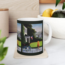 Load image into Gallery viewer, "Never Forget" Ceramic Mug 11oz featuring the art of Bruce Strickland