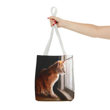 Load image into Gallery viewer, Purrfect View - Art of Bruce Strickland Tote Bag (AOP) Collection