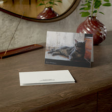Load image into Gallery viewer, "Benjamin Kitty - Art of Bruce Strickland" Greeting Card 7x5