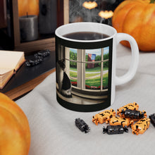 Load image into Gallery viewer, "The Wait" Ceramic Mug 11oz featuring the art of Bruce Strickland