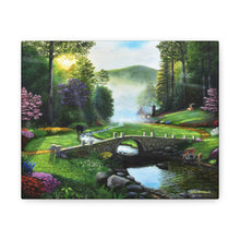 Load image into Gallery viewer, "Morning in Elkmont" Art of Bruce Strickland - Canvas Gallery Wraps