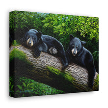 Load image into Gallery viewer, "Bear Necessities" Art of Bruce Strickland - Canvas Gallery Wraps