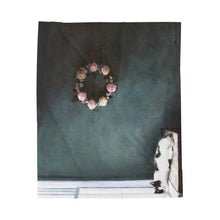 Load image into Gallery viewer, "Lazy Summer Day" Velveteen Plush Blanket featuring the art of Bruce Strickland