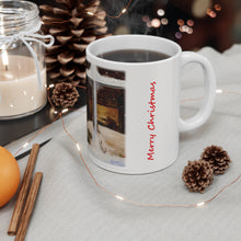 Load image into Gallery viewer, "Christmas Wishes" Ceramic Mug 11oz featuring the art of Bruce Strickland