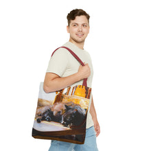 Load image into Gallery viewer, The Chair - Art of Bruce Strickland Tote Bag (AOP) Collection