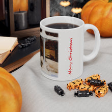 Load image into Gallery viewer, "Christmas Wishes" Ceramic Mug 11oz featuring the art of Bruce Strickland