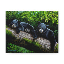 Load image into Gallery viewer, "Bear Necessities" Art of Bruce Strickland - Canvas Gallery Wraps