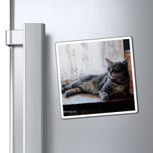 Load image into Gallery viewer, "Benjamin Kitty" Art of Bruce Strickland Collection - Magnet