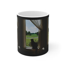 Load image into Gallery viewer, "Morning Sun" Ceramic Mug 11oz featuring the art of Bruce Strickland