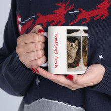 Load image into Gallery viewer, "Christmas Wishes" Ceramic Mug 11oz featuring the art of Bruce Strickland