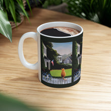 Load image into Gallery viewer, "Never Forget" Ceramic Mug 11oz featuring the art of Bruce Strickland