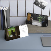 Load image into Gallery viewer, "Art of Bruce Strickland - Only Cats Allowed" Desktop Calendar (2025 grid)