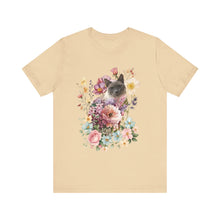 Load image into Gallery viewer, Siamese Pearl Floral Cat, Cat Tshirt Flowers,Floral Cat Shirt, Cat T-shirt, Cat Lover T-shirt, Cat Lady Tshirt, Gift for Cat Lover,Cat Mom